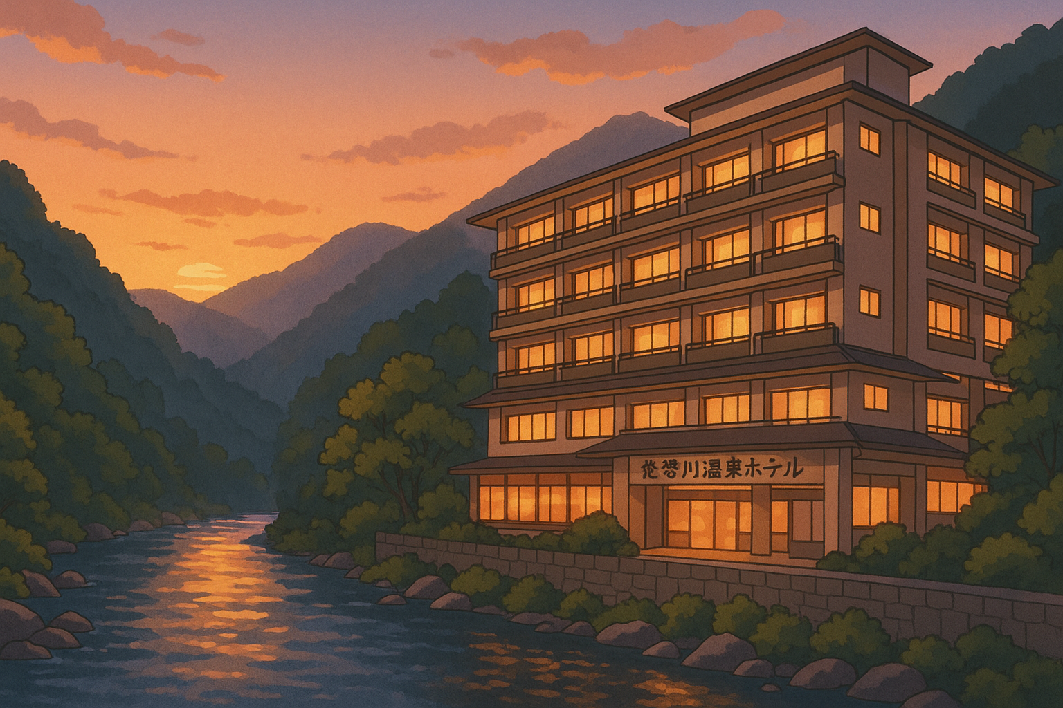 鬼怒川温泉ホテルの外観